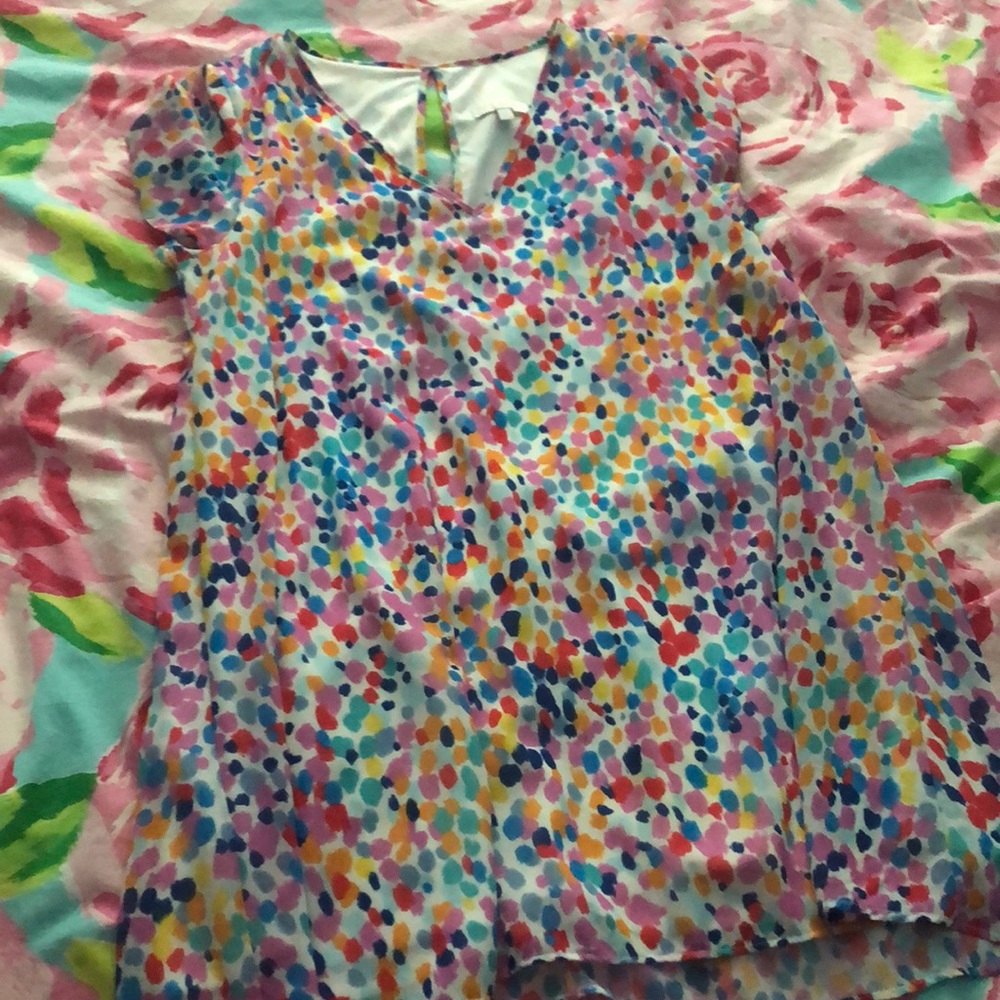 Mary and maybe dotted dress
